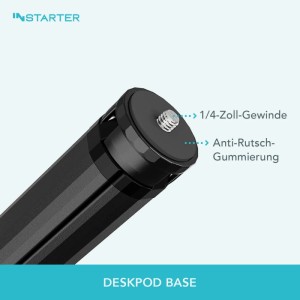 Instarter Deskpod Base Tischstativ Mini Stativ Handystativ Kamerastativ