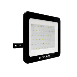 LUXULA LED Strahler 50W 5000lm Außenstrahler IP65 IK06 Fluter mit Schnellverbinder 4000K Neutralweiß Robuster Flutlichtstrahler Schwarz