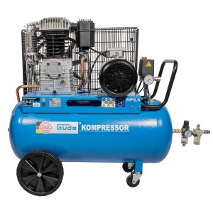 Güde Kompressor Pro 805/10/100: Ölgeschmierter, zweistufiger Kompressor mit 100 l Kessel.