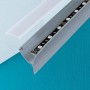 Graues Paulmann Corner Profil (2 m) für LED-Streifen zur indirekten Beleuchtung.