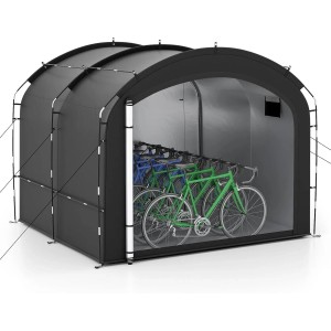 Costway Fahrradgarage für 7-8 Fahrräder 254 x 215 x 192 cm