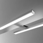 LED-Spiegelleuchte Esther S3, 28 cm, Chrom/Aluminium für Bad & Spiegelschrank.
