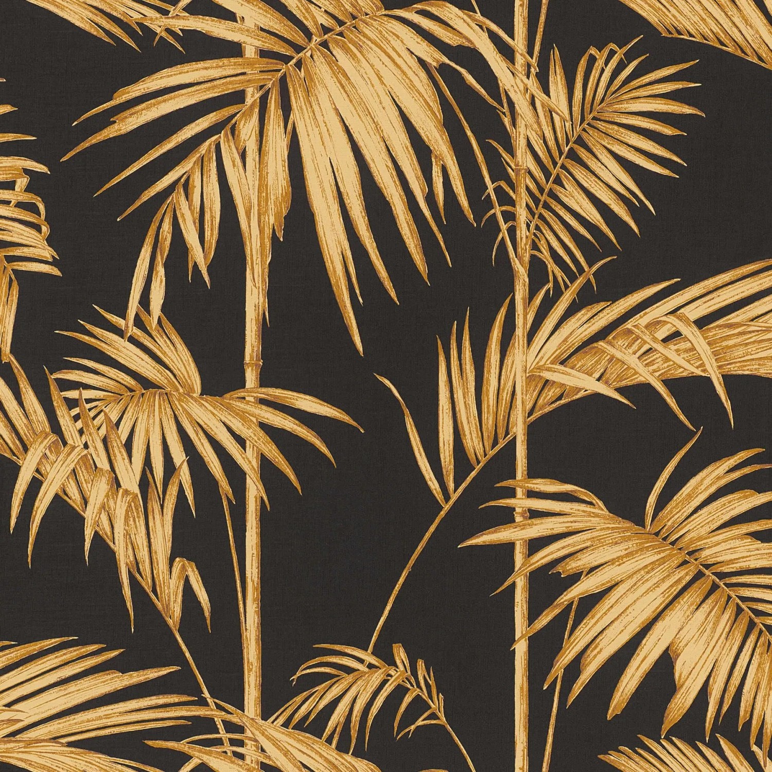 Tadessi Tapete Floral M1-No.274 Vliestapete in Schwarz