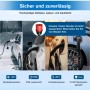 Junsun 11kW EV Ladestation mit Typ 2 Stecker und CEE Stecker beim Laden von Elektroautos.