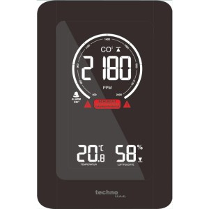 technoline Luftgüte-Monitor WL1030 Schwarz