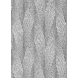 Helle, graue Erismann Vliestapete mit grafischer 3D-Optik aus der Kollektion Fashion for Walls.