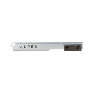 Alpen Schärfwerkzeug Tambo 901, silbernes Werkzeug zum Schärfen von Werkzeugen.