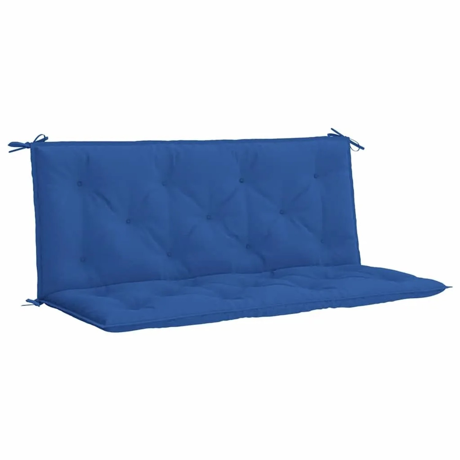 vidaXL Gartenbank-Auflage Blau 120x50+50x7 cm Oxford-Gewebe 315014