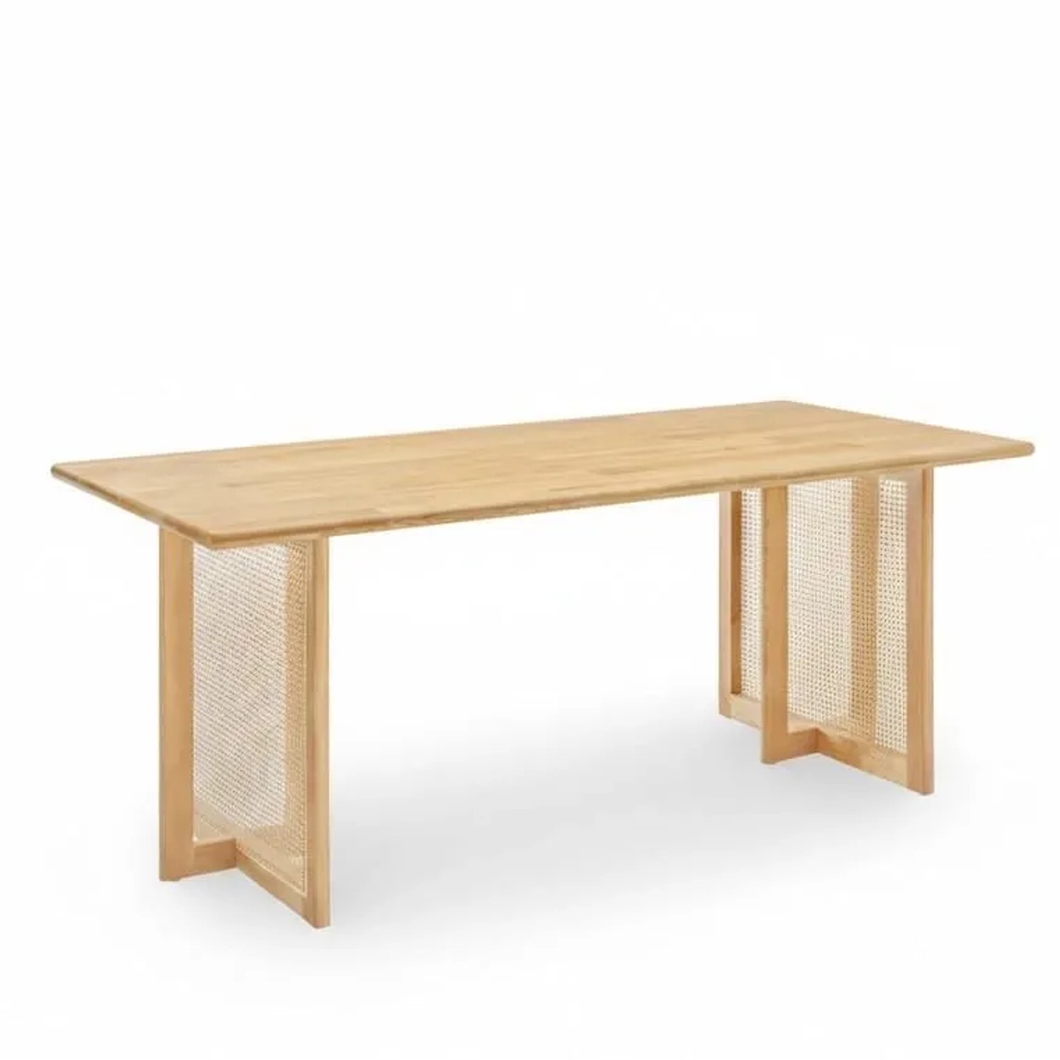 Bessagi Home Esstisch Novara Eschefarben Echtholz ca. 180x90x76 cm