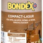 Dose Bondex Compact-Lasur Teak, Holzlasur für Innen & Außen, geeignet für Kinderspielzeug.