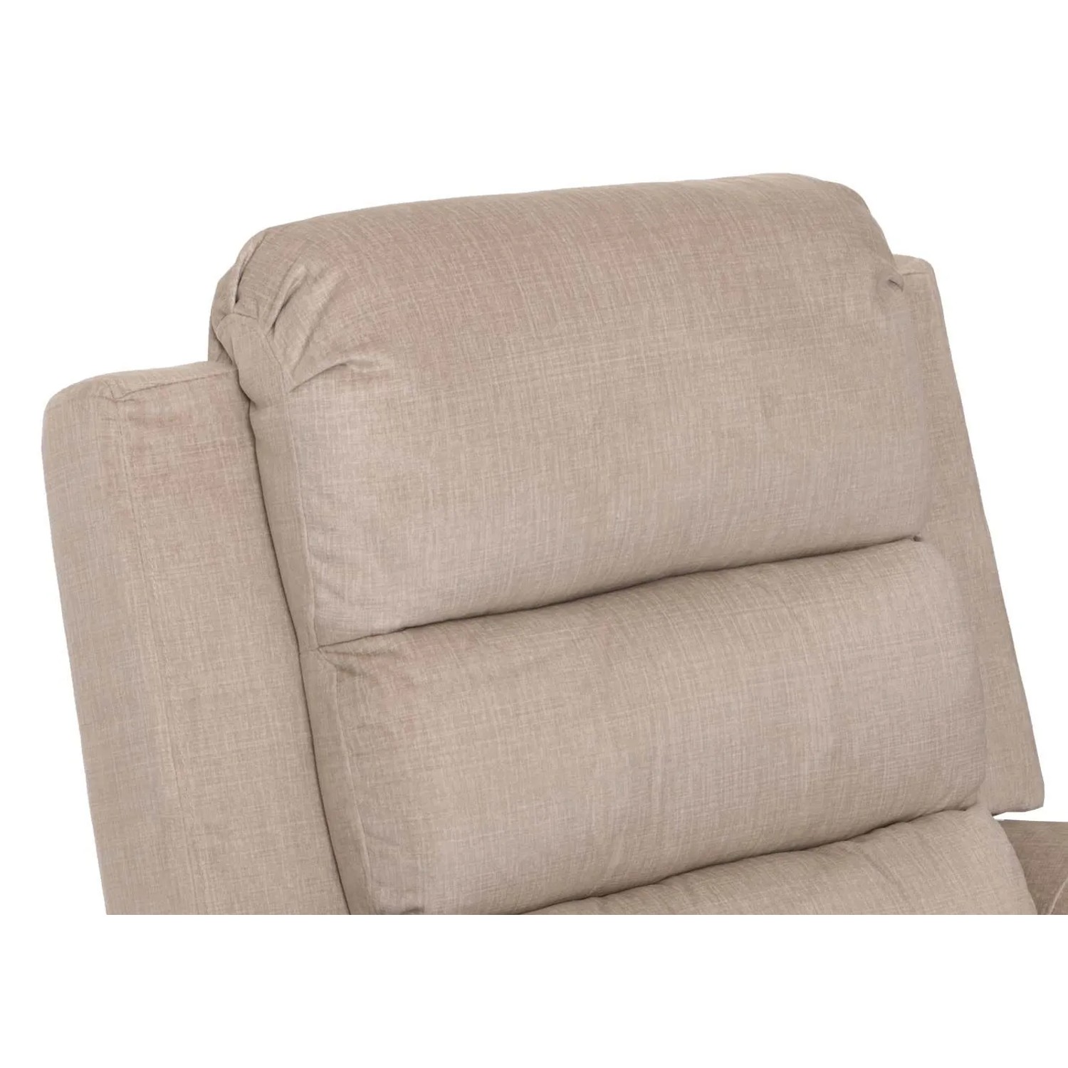 Berlinlodge Massage-Fernsehsessel HxBxT 138x86x168 cm Sitzhöhe 49 cm Liegefunktion Aufstehhilfe Heizfunktion Stoff  Chenille Creme Massagesessel_7