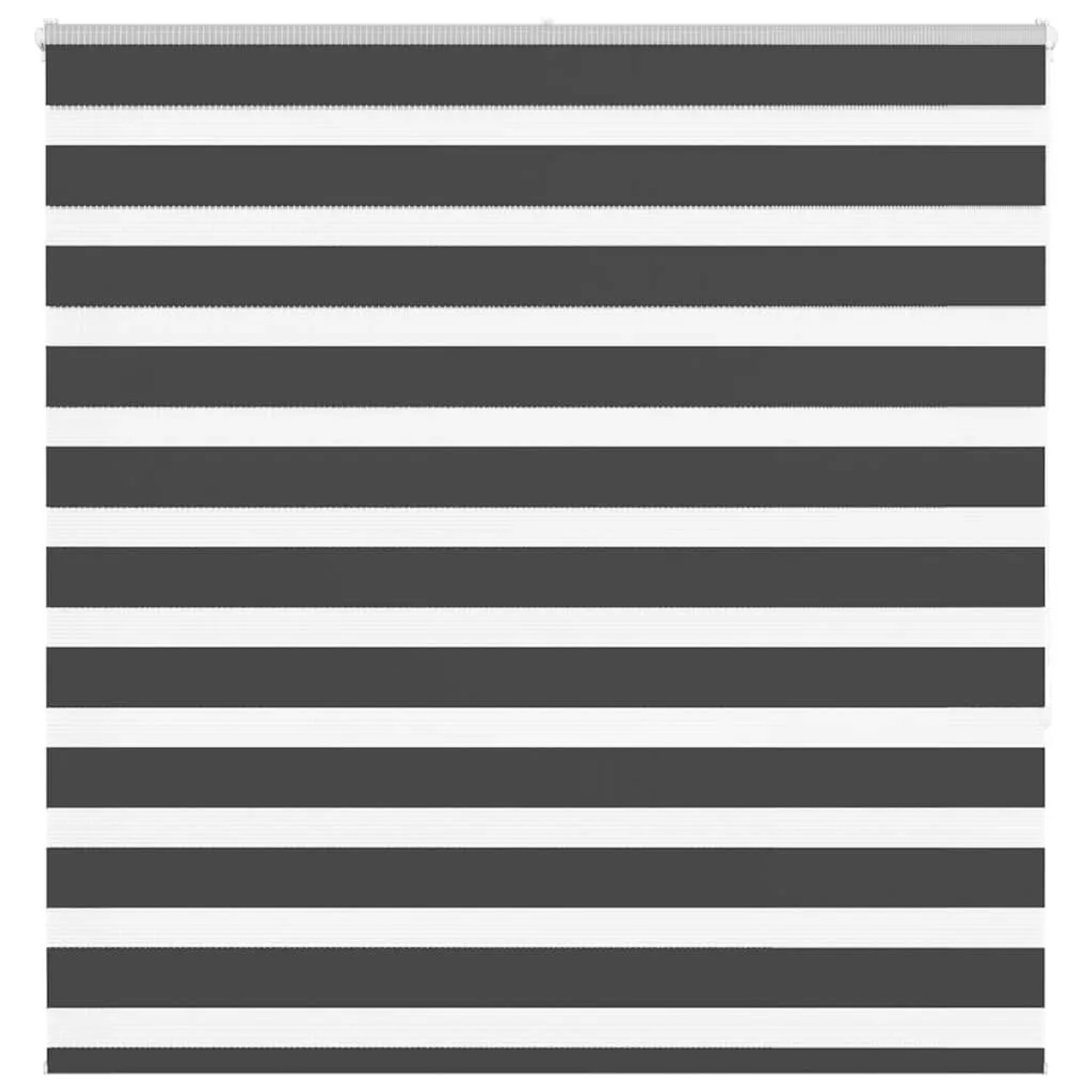 vidaXL Doppelrollo Schwarz 140x150 cm Stoffbreite 135,9 cm Polyester 4014243