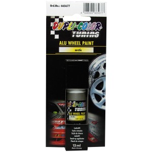 Dupli-Color Alu Wheel Paint Artic Lackstift (12ml) für Lackreparaturen an Alufelgen.