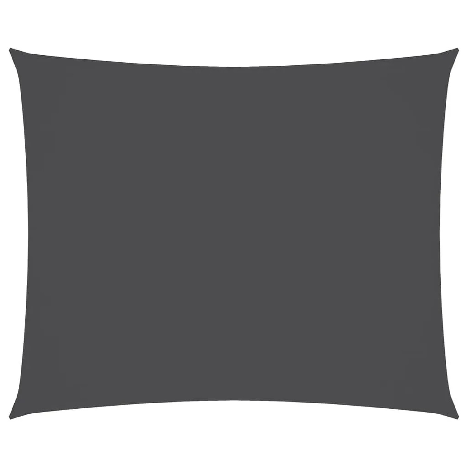 vidaXL Sonnensegel Oxford-Gewebe Rechteckig 4x5 m Anthrazit 135106