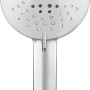 Verchromte baliv Handbrause HBR-120.130 mit Ø 12 cm. Brausekopf rund mit Antikalk-Noppen.