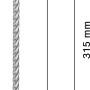 Bosch Expert Hammerbohrer SDS Plus-7X, 5x250x315 mm, Betonbohrer für Bohrhämmer.