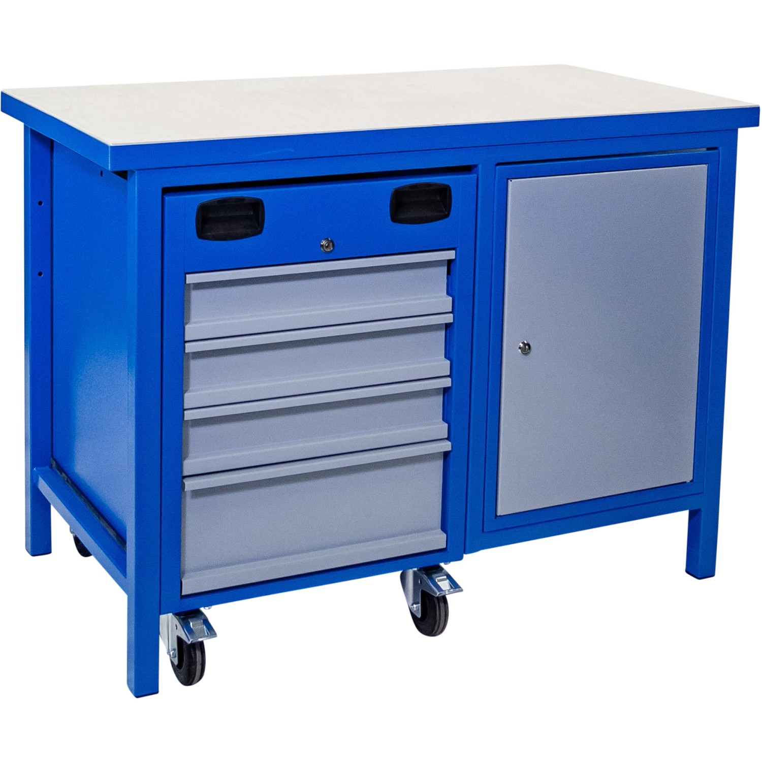 Güde Werkbank 1200 SLT Multi Grau-Blau