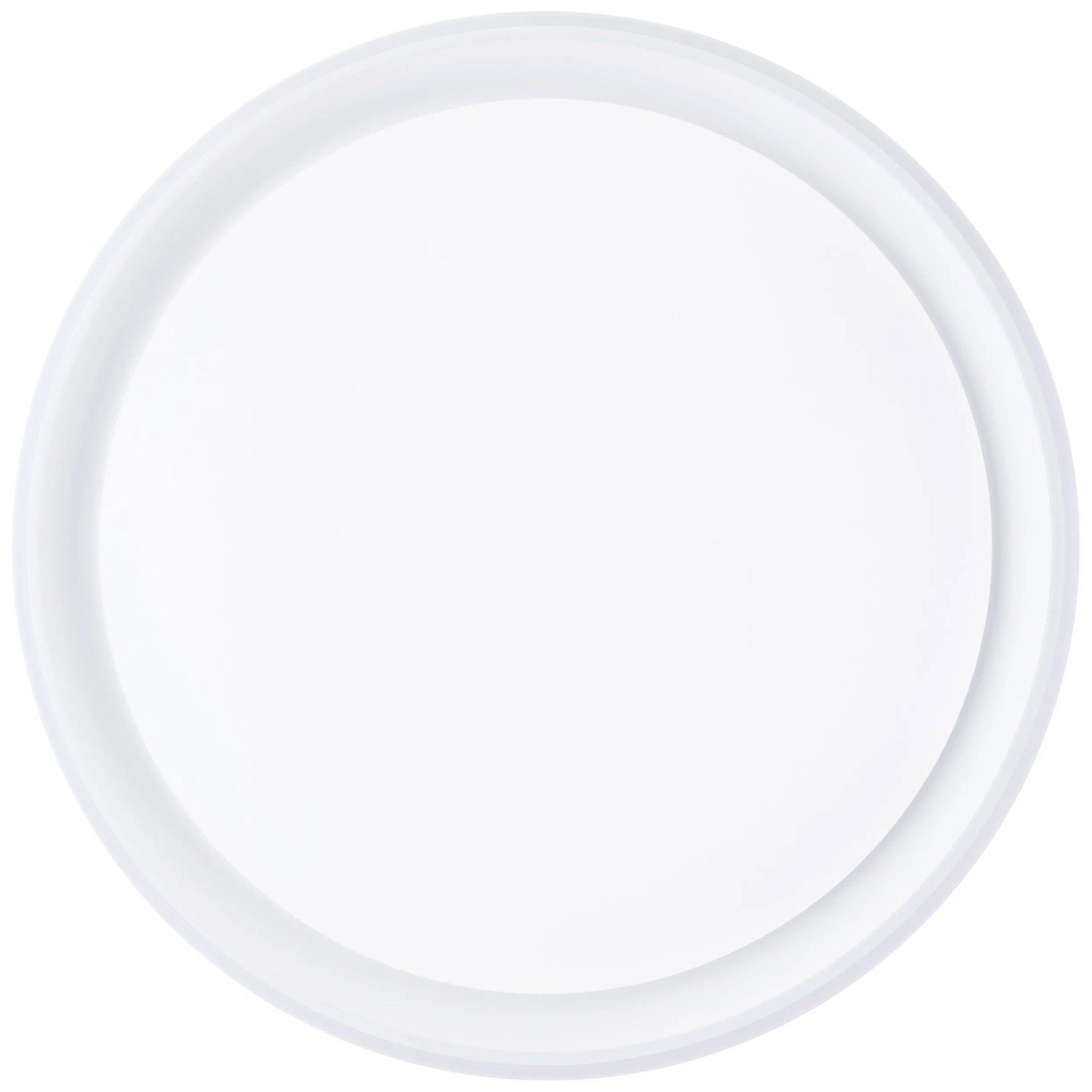 Weiße, runde LED-Deckenleuchte Floco von Brilliant, Ø 49,5 cm. Moderne Deckenleuchte mit RGB + CCT Funktion.