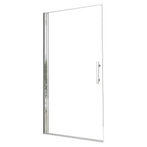 AICA Walk-in Duschkabine 80x195cm mit Pendel-Duschwand und 6mm Nanoglas