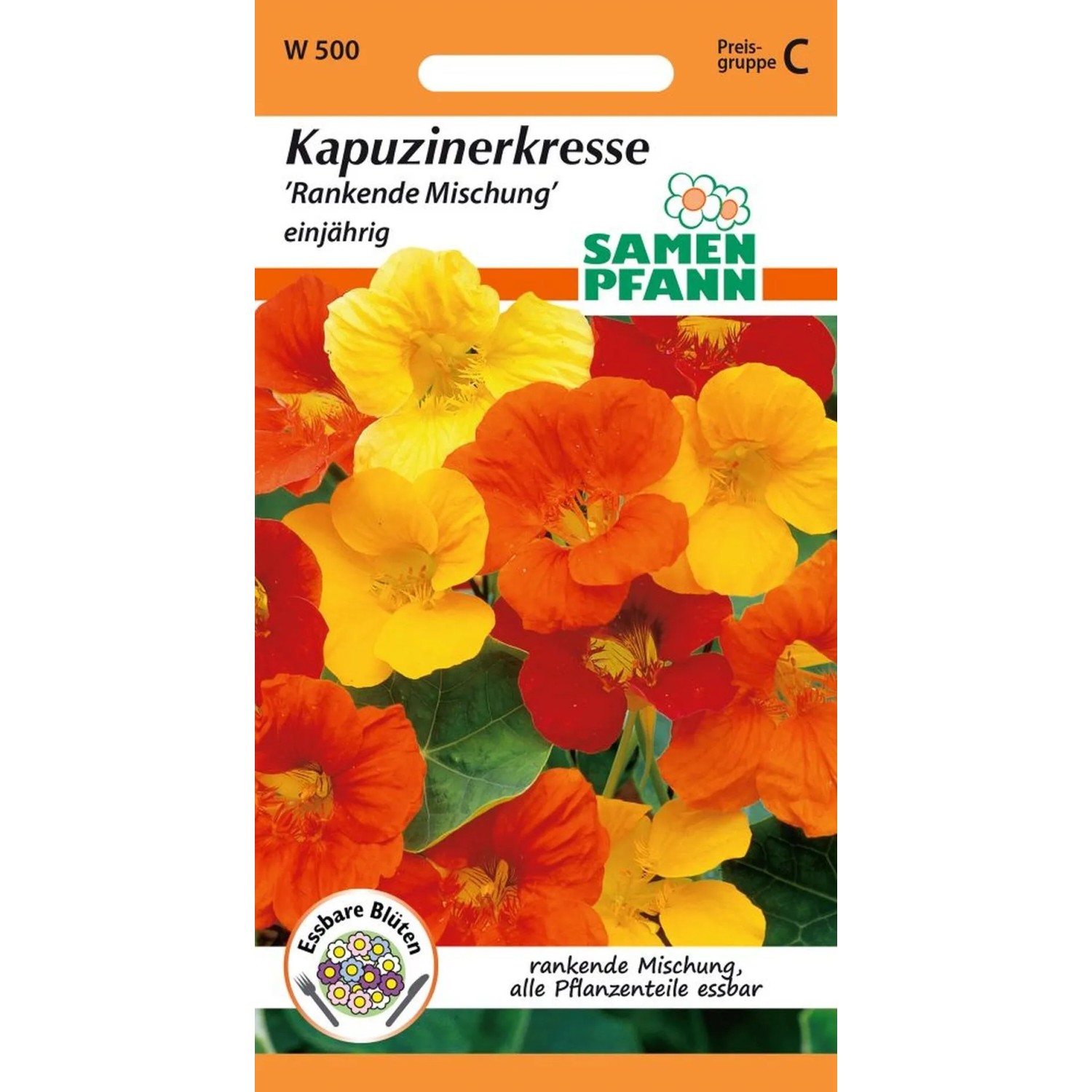 SAMEN PFANN Kapuzinerkresse Rankende Mischung günstig online kaufen