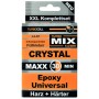 Turbocoll 2-K-Kleber Crystal Maxx 30 Min TurboMIX, XXL-Set für Lack- und Karosseriereparatur.