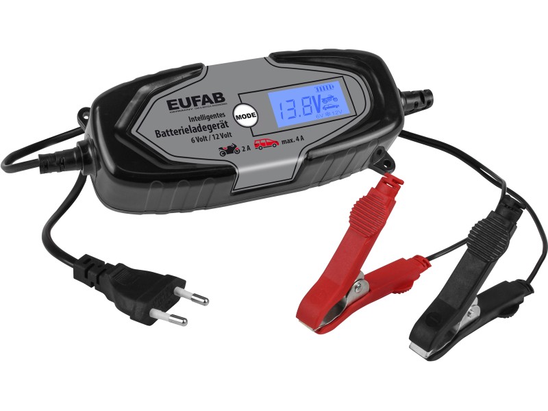 Eufab Intelligentes Batterieladegerät 6/12V 4A kaufen bei OBI