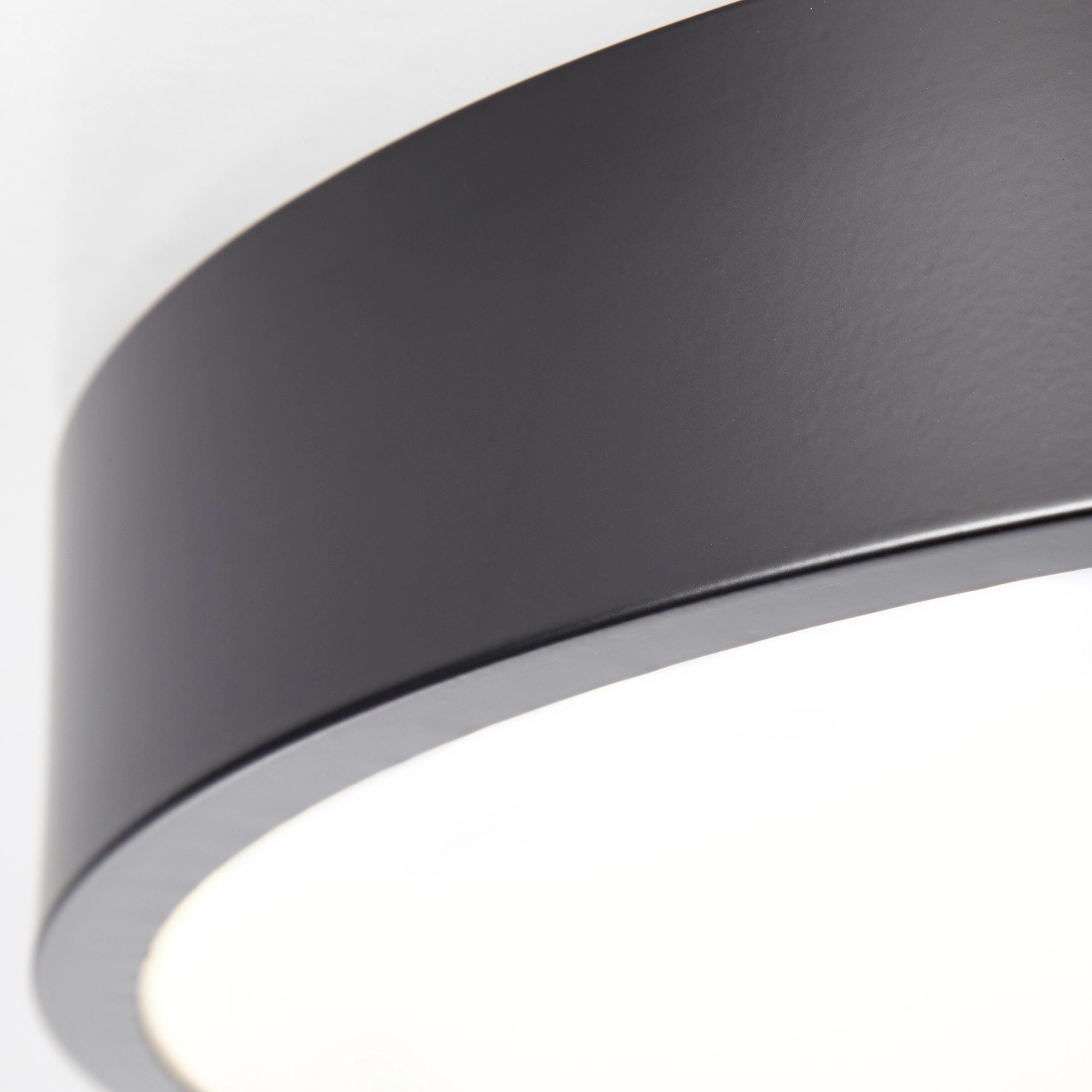 Brilliant LED-Deckenleuchte Slimline Ø 33 cm Weiß und Schwarz kaufen bei OBI