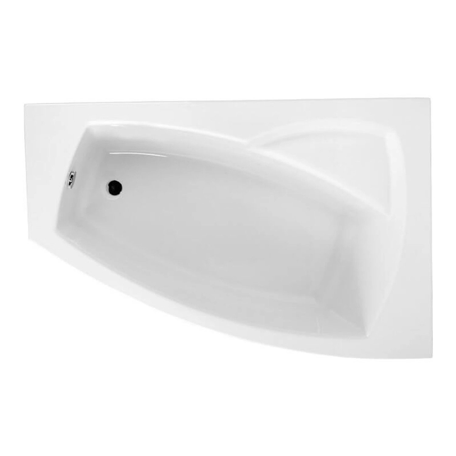 Bad Land Badewanne Eckwanne FRIDA 160x105 Rechts Ablauf Füße günstig online kaufen