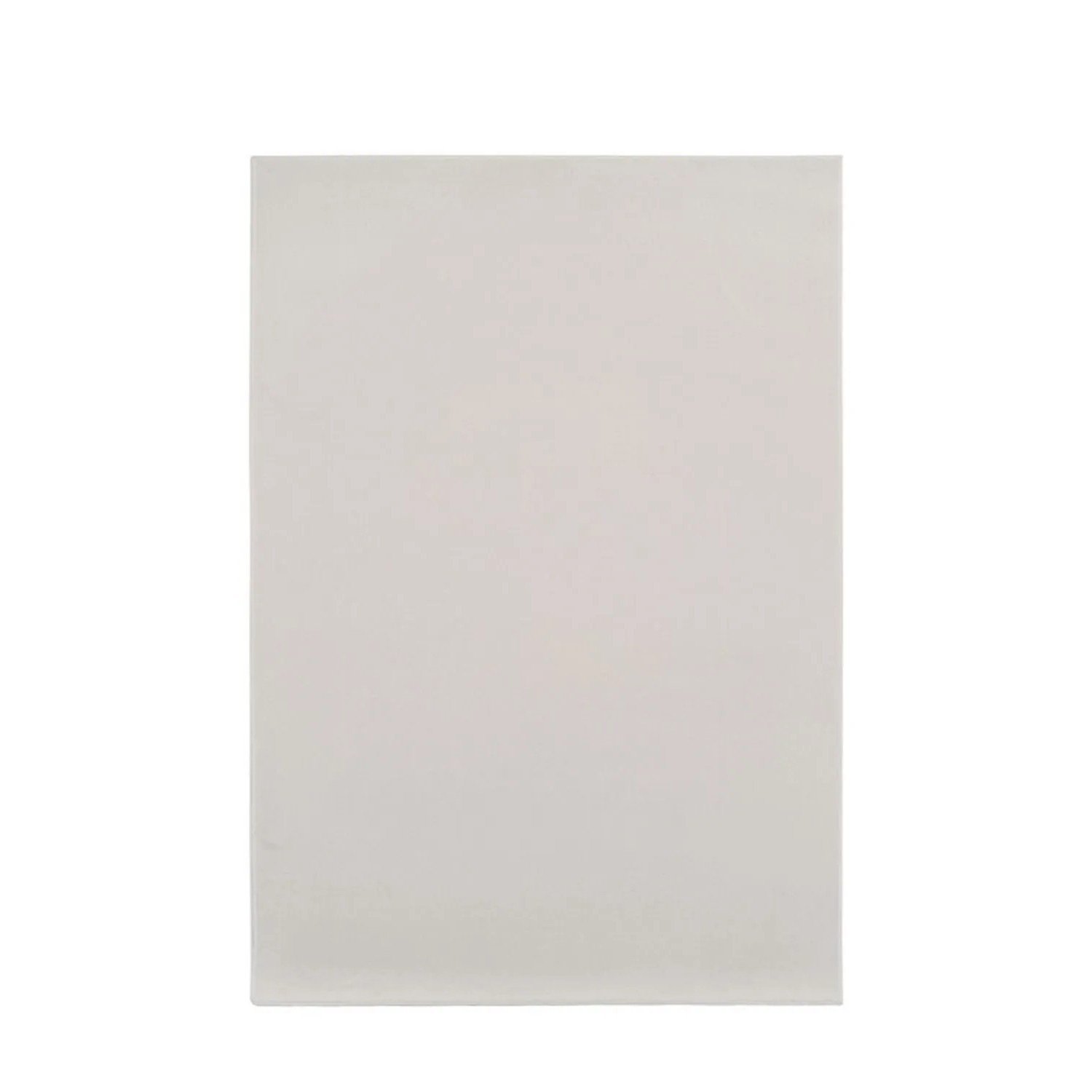 Vercai Rugs Teppich Easy Shag Elfenbein 60 x 90 cm