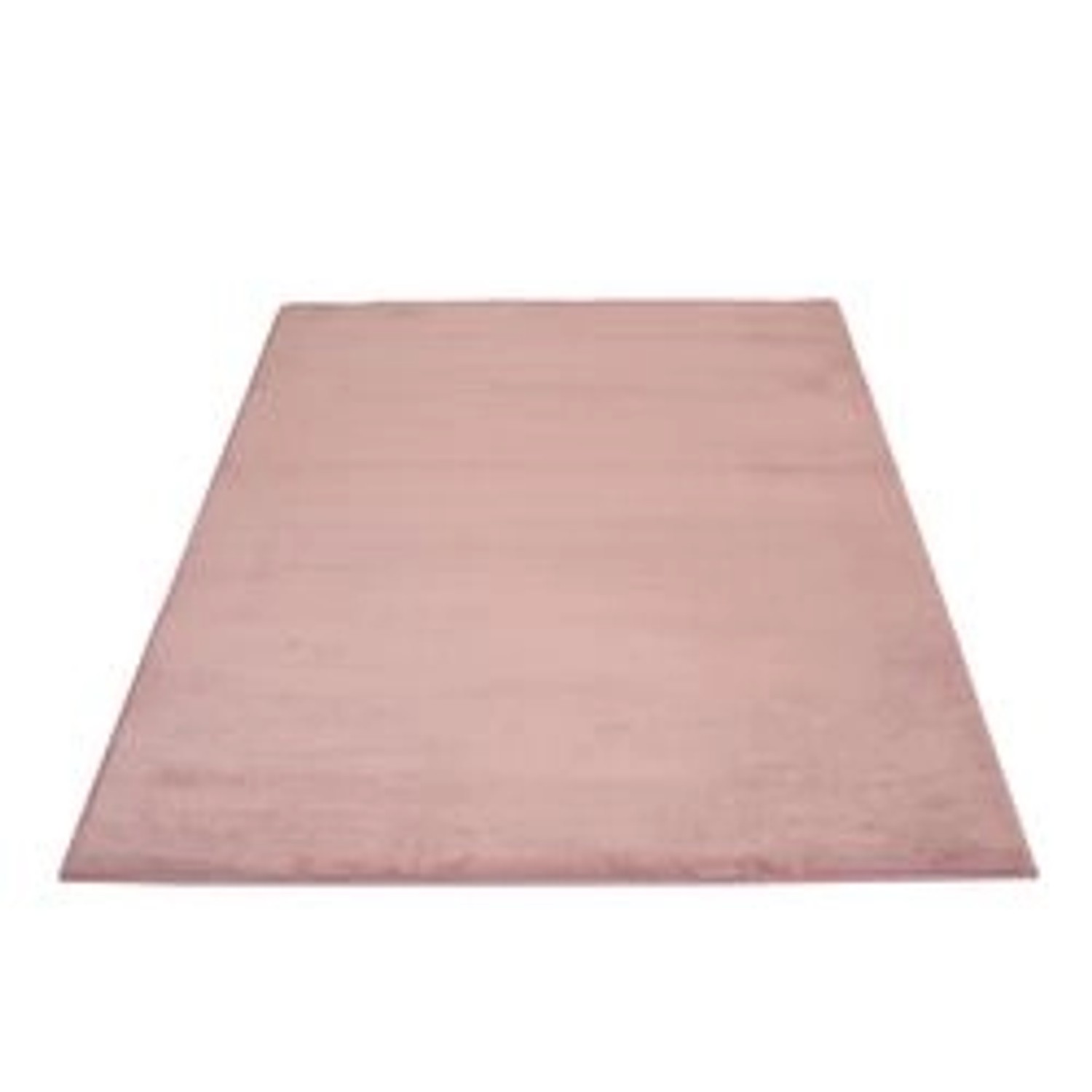 payé Teppich Uni Hochflor Samtweich 160x230 cm Pink günstig online kaufen