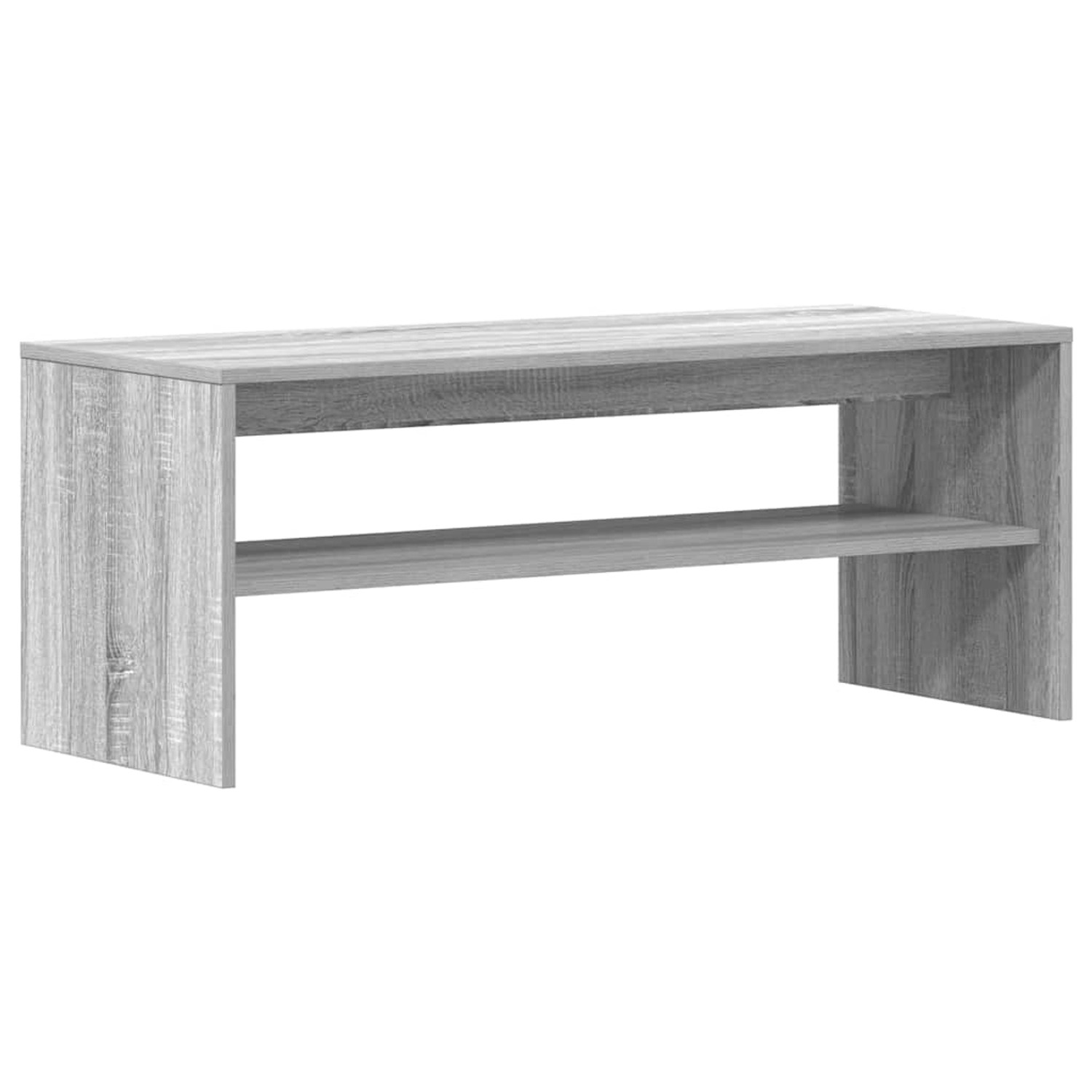 vidaXL TV-Schrank Grau Sonoma 100x40x40 cm Holzwerkstoff 859123