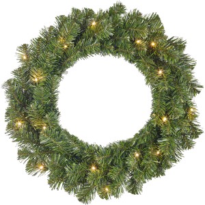 Kranz Tramso Ø 45 cm 16 LED Warm-/ Kaltweiß Indoor & Outdoor