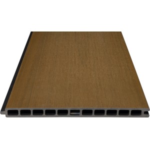 Elephant Cora Line WPC Zaunbretter, 3er Set, Teak Optik, für Sichtschutzzäune.