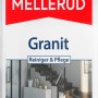 Flasche Mellerud Granitbodenreiniger 1 l für die Reinigung und Pflege von Granitböden.