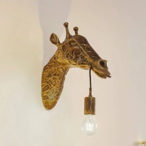 Lindby Wandleuchte Wandlampe Innen Nirvathia 10020780 Design Modern in Gold Messing aus Metall 1-flammig E27 Wohnzimmerleuchte