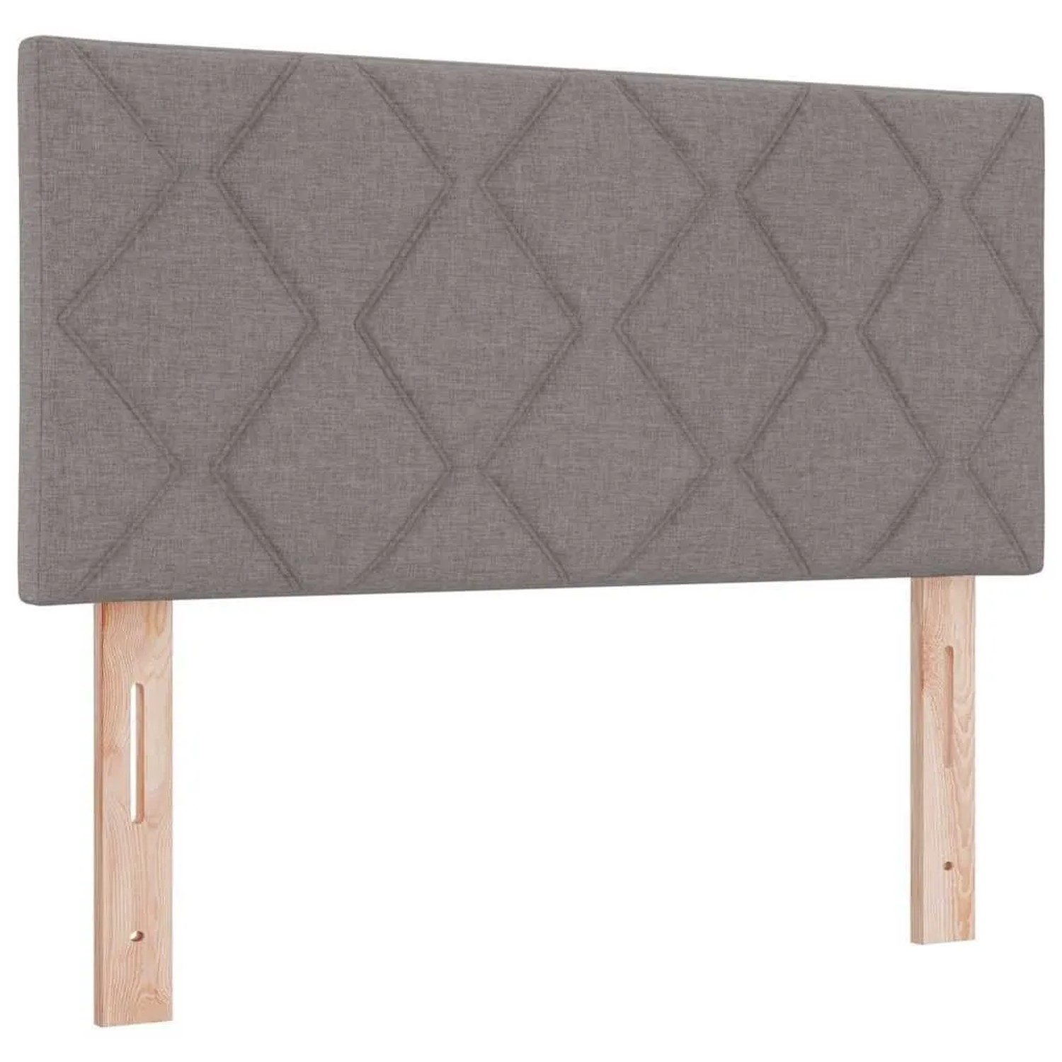 vidaXL Kopfteil mit Kopfteil Taupe 90 cm Kunstleder 42007219