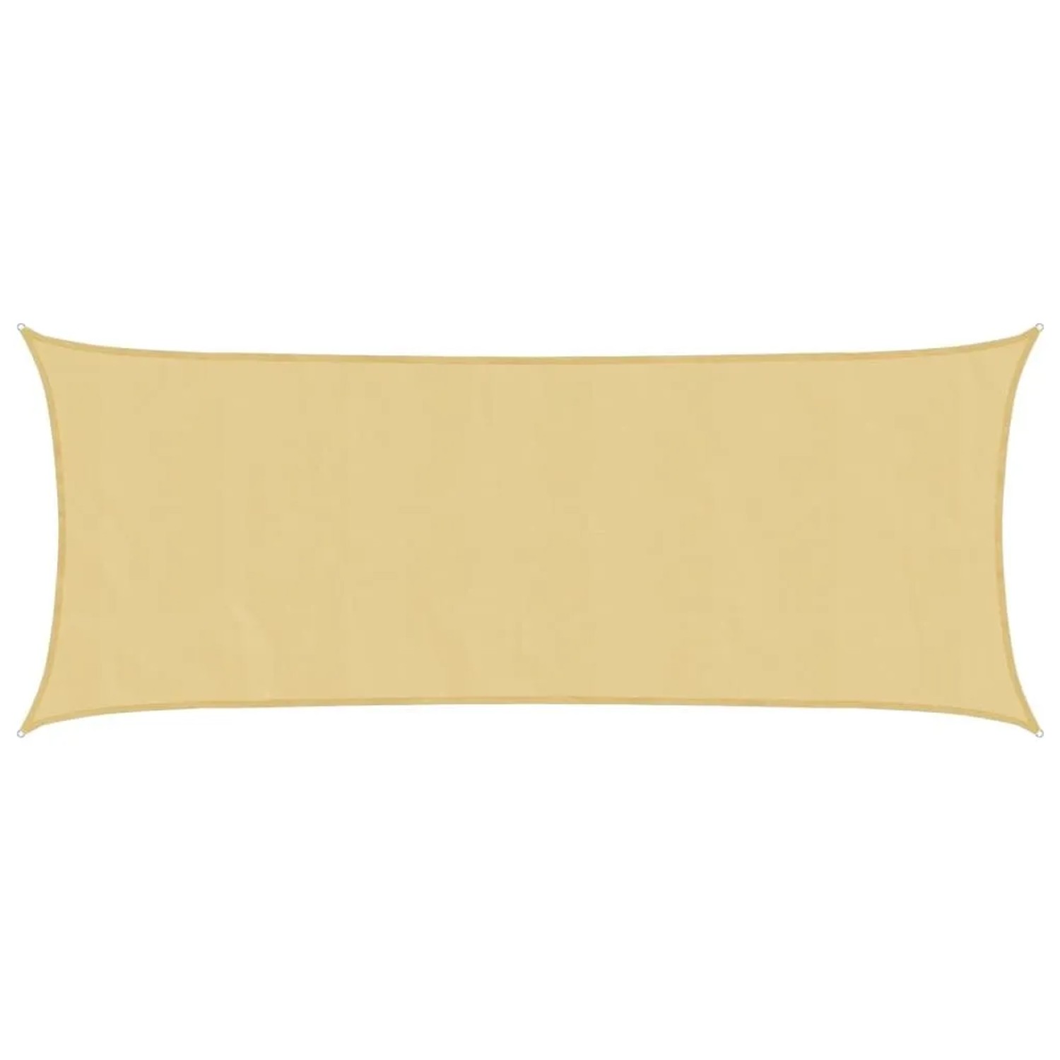 Furnicato Sonnensegel Sandfarbe 5x2 M 100% Polyester Oxford