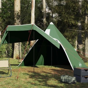 Furnicato Campingzelt Tipi 366 X 366 X 205 Cm Grün