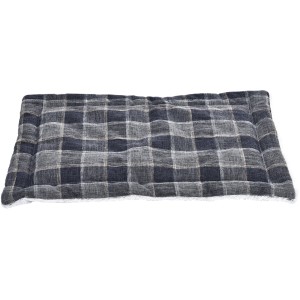 Grau karierte Heim Haustierdecke Schottland, Größe M (85x63cm) für Hunde und Katzen.