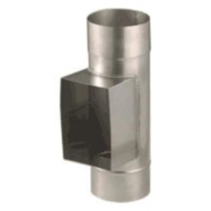 Kaminsanierungsrohr Reduzierung, Edelstahl, Ø 150 auf 180 mm, für Kamin & Ofen.