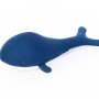 Blauer Westmann Pool Buddy Wal: Schwimmfähiger Sitzsack für Spiel & Spaß im Wasser.