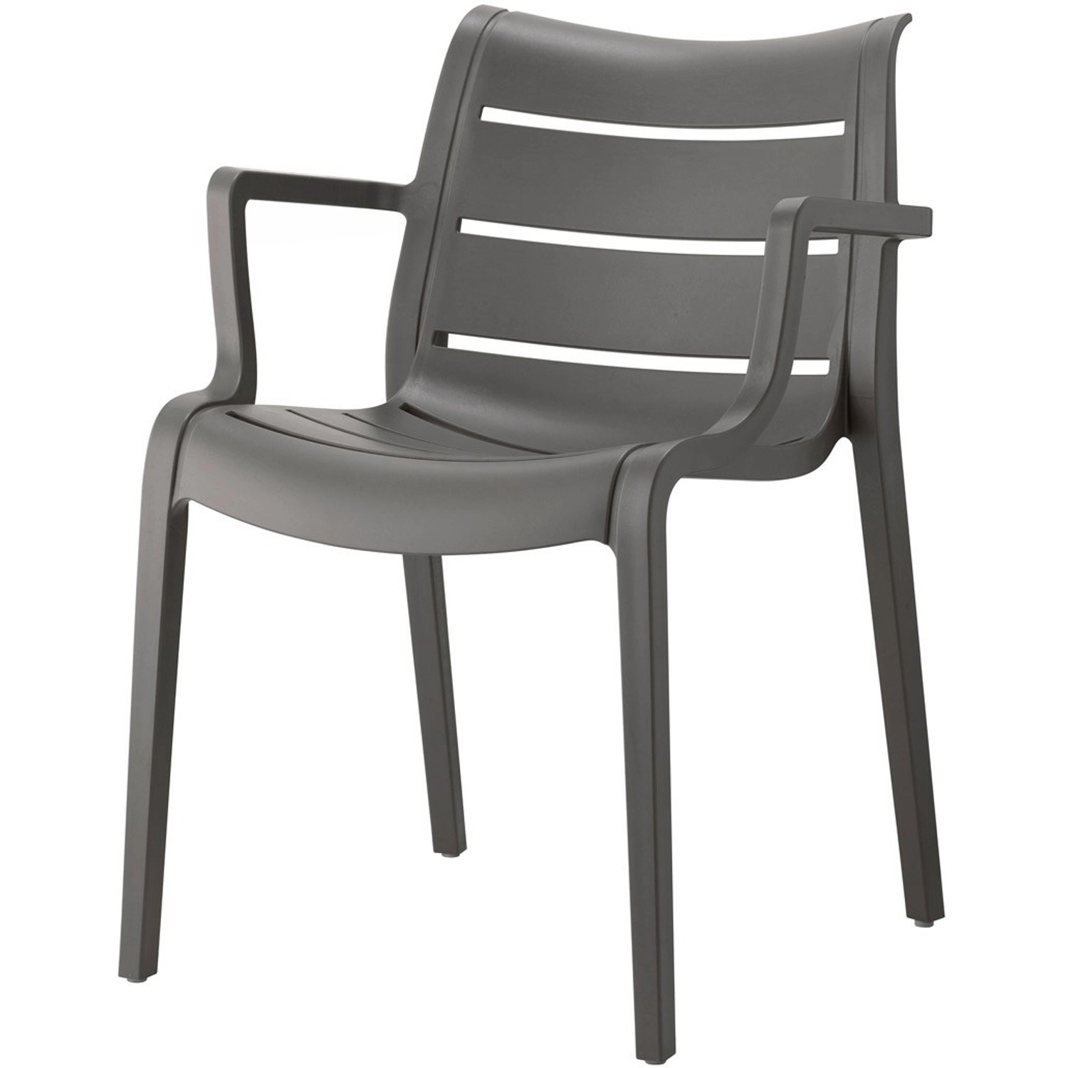 Best Stapelsessel Texas 61 cm x 59 cm x 82 cm Anthrazit