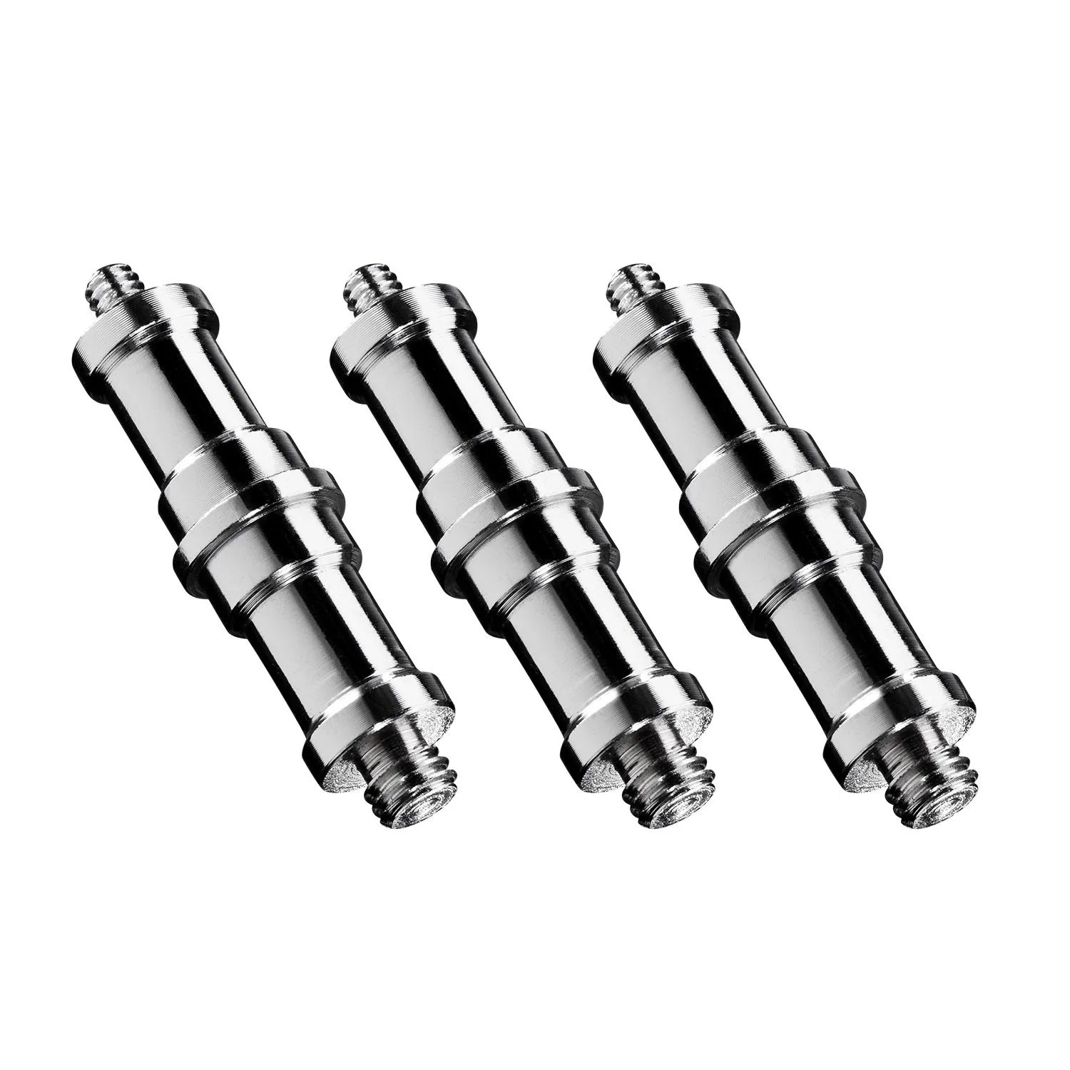 Walimex Set 3X Spigot Gewinde Adapter 3/8 Zoll 1/4 Zoll Fotografie Kamera Zubehör Stativ