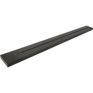 Schwaiger Stromschiene MSLS0750, 75 cm, Schwarz, für flexible Stromversorgung.