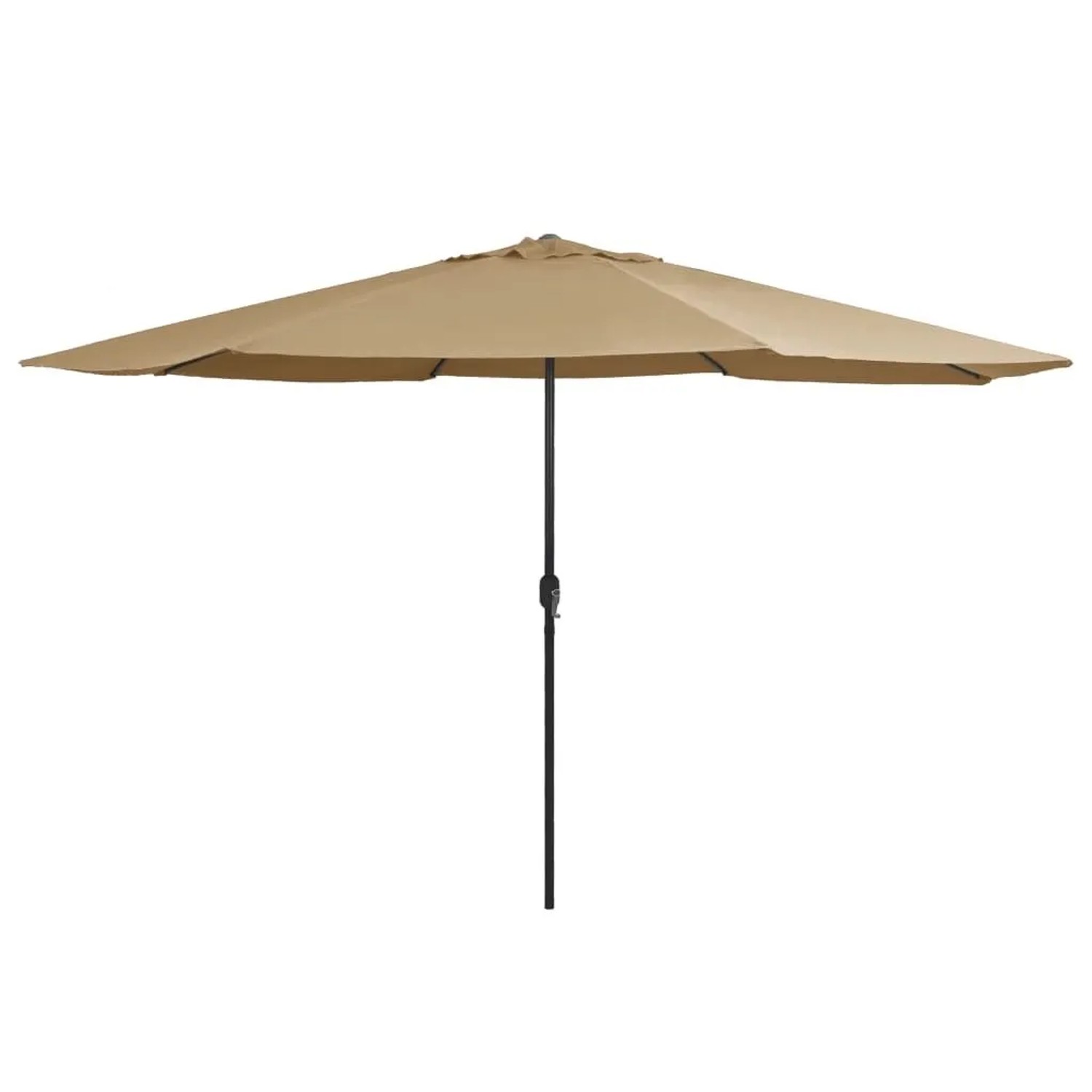 Furnicato Sonnenschirm Mit Metall-mast 390 Cm Taupe