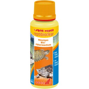 Sera Reptibioclear, flüssiges Bio-Filtermedium für Terrarien, 100ml Flasche.