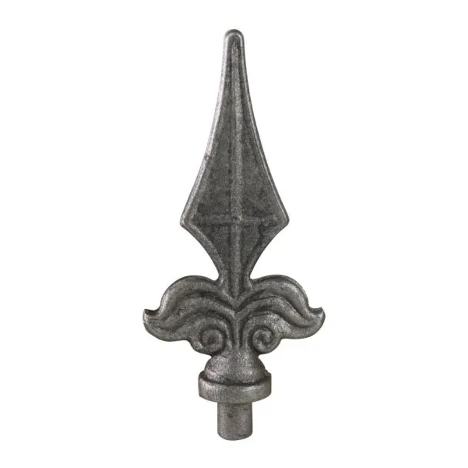 FeNau Zaunspitze Höhe 130 mm Material Ø 12 mm Stahl S235JR Roh