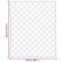 vidaXL Winterbettdecke Taupe 220 x 260 cm Mikrofaser und Teddy-Fleece 42026359_10