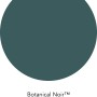 Farbfeld der matten Wandfarbe ELLE DECORATION Botanical Noir No. 374.