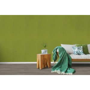 Limegrünes Jangal Modular Wall Dekor-Paneel aus Filz an Wand. Moderne Wandgestaltung für Wohnräume.
